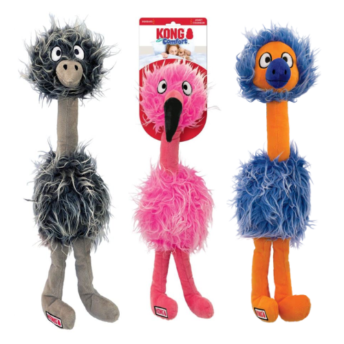 Kong Dog Toy Comfort Jumbo Birds XL Assorted
