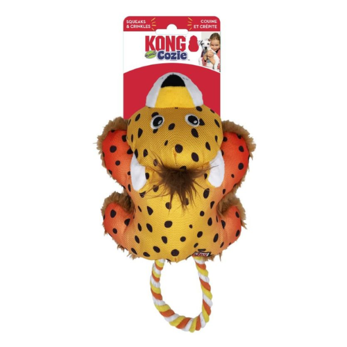 Kong Cozie Tuggz Cheetah MD/LG
