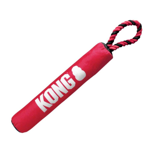 Kong Signature Stick With Rope Medium Dog Toy