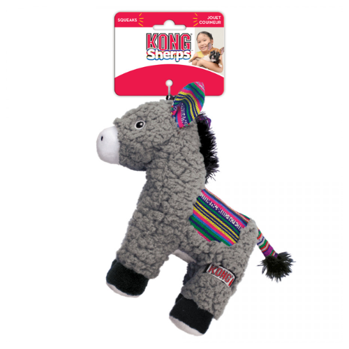 Kong Sherps Donkey Dog Toy Medium