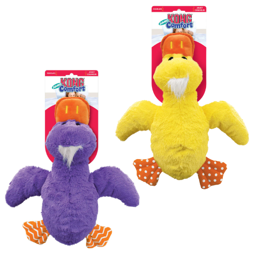 Kong Comfort Dog Toy Jumbo Duck Assorted X-Large