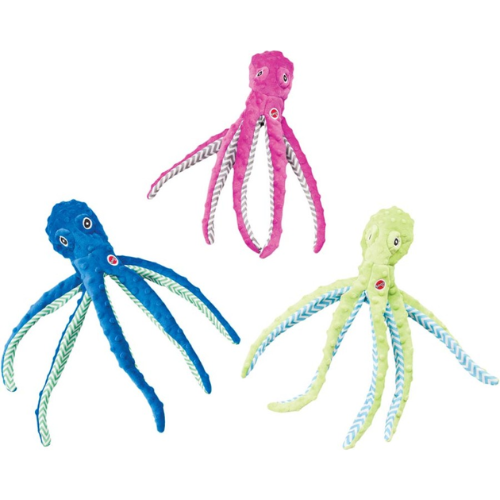 Ethical Dog Toy Skinneeez Extreme Octopus 16" Assorted