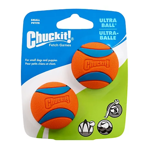 Chuckit! Dog Toy Ultra Ball Small 2 Pack