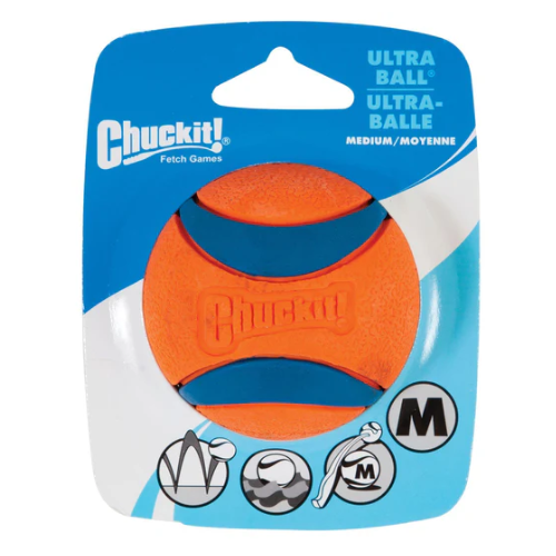 Chuckit! Dog Toy Ultra Ball Rubber Medium 2.5''
