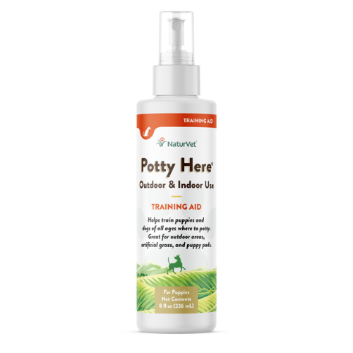 NaturVet Potty Here Dog Training Aid Spray 8oz