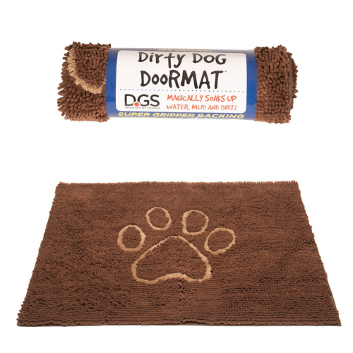 Dog Gone Smart Dirty Dog Doormat Medium 31 x 20'' Brown