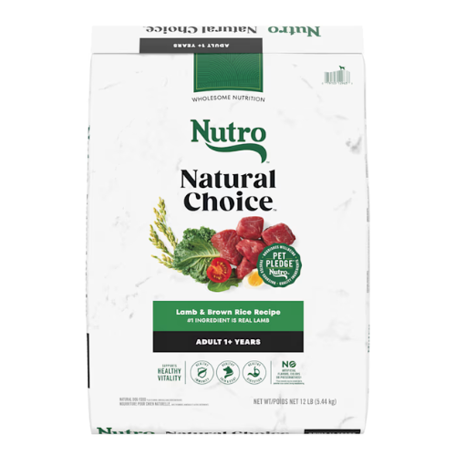 Nutro Natural Choice Dog Lamb & Rice 12#