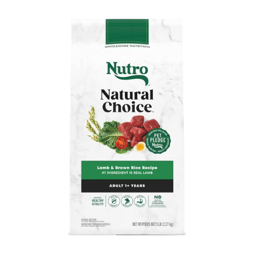 Nutro Natural Choice Dog Lamb & Rice 5#
