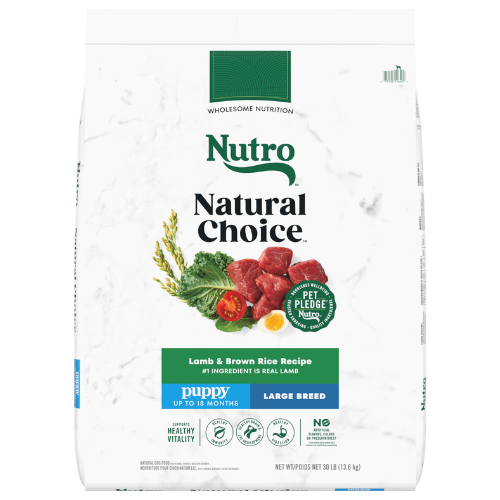 Nutro Natural Choice Puppy Large Breed Lamb & Rice 30#