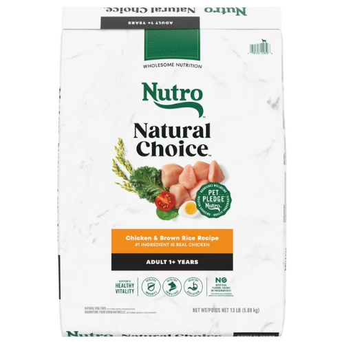 Nutro Natural Choice Dog Chicken & Rice 13#
