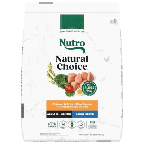 Nutro Natural Choice Dog Large Breed Chicken & Rice 30#