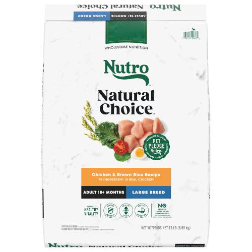 Nutro Natural Choice Dog Large Breed Chicken & Rice 13#