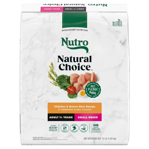 Nutro Natural Choice Dog Small Breed Chicken & Rice 13#