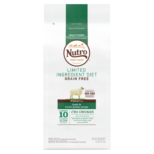 Nutro Limited Ingredient Dog Lamb & Sweet Potato 4#