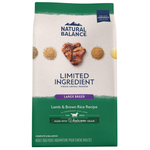 Natural Balance Dog Large Breed Limited Ingredient Lamb & Rice 26#