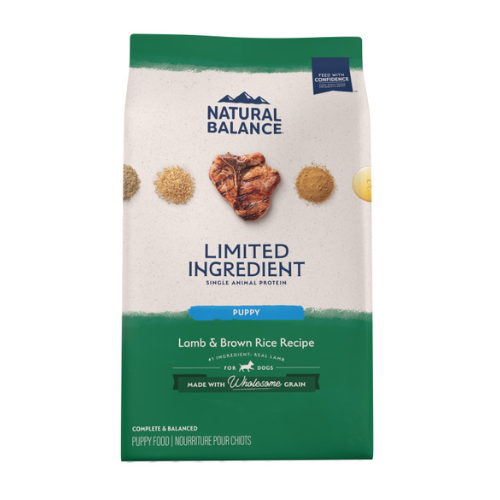 Natural Balance Puppy Limited Ingredient Lamb & Rice 4#
