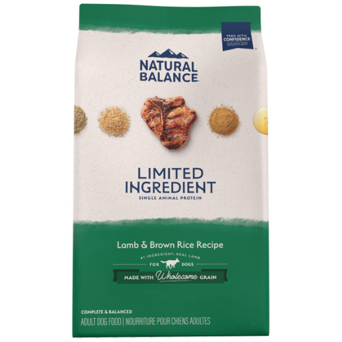 Natural Balance Dog Limited Ingredient Lamb & Rice 24#