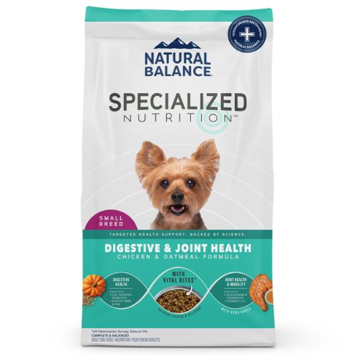 Natural Balance Dog Specialized Nutrition Small Breed Digestive Chicken 3.5#