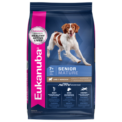 Eukanuba Senior 7+ Dog Lamb and Rice 30#