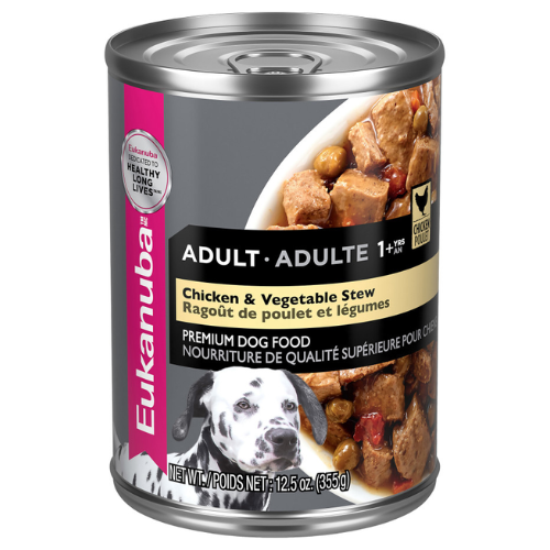 Eukanuba Adult Dog Chicken & Vegetable Stew 12.5oz Can