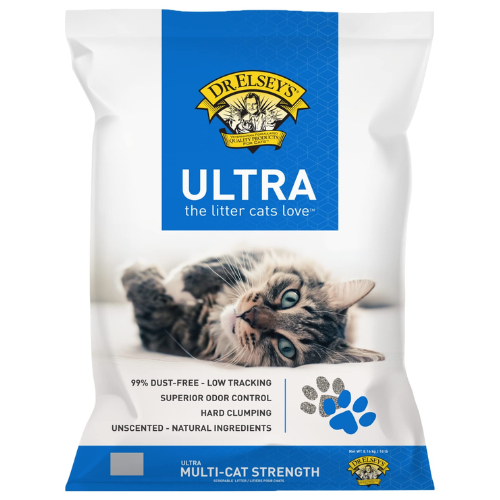 Dr. Elsey's Ultra Clumping Multi Cat Clay Litter 40#