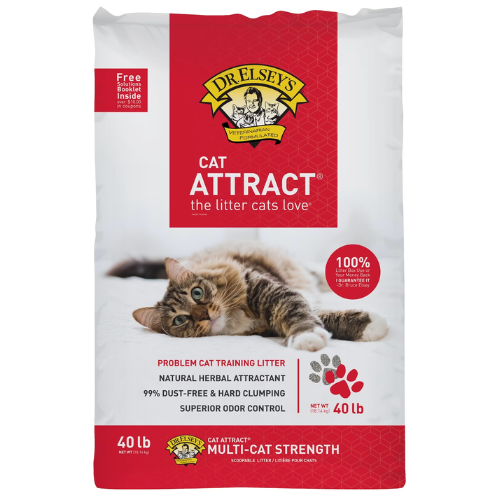 Dr. Elsey's Cat Attract Clumping Clay Litter 40#