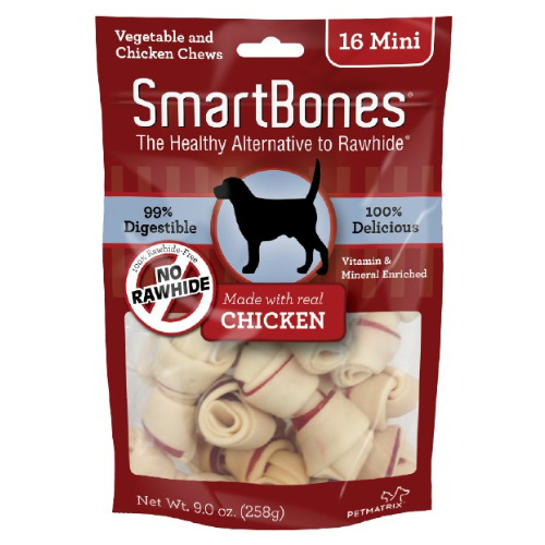 SmartBones Mini Dog Chews 16pk