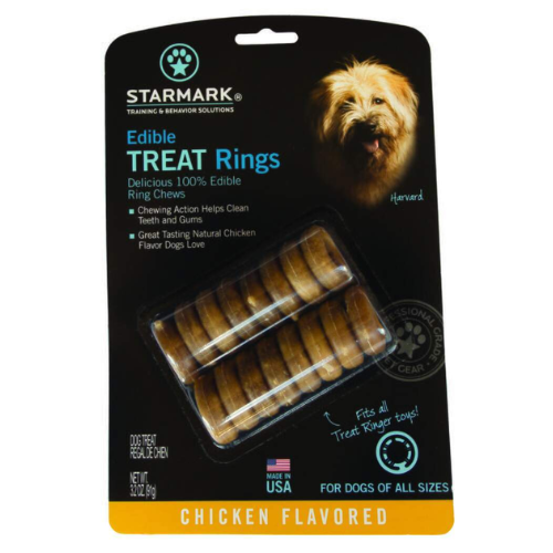 Starmark Edible Dog Treats Ringer Refill 16pk