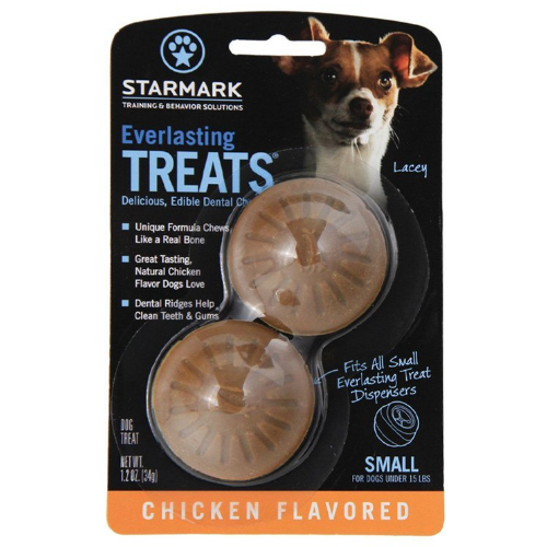 Starmark Everlasting Small Dog Dental Treats Chicken 2pk