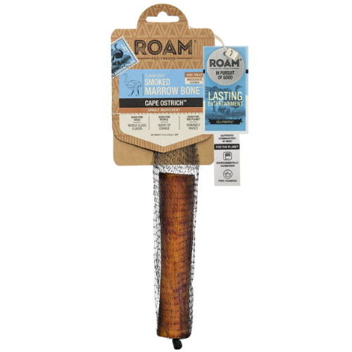 ROAM Cape Ostrich Smoked Marrow Bone Large Dog Chew
