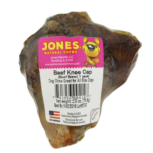 Jones Natural Dog Chews Beef Knee Cap