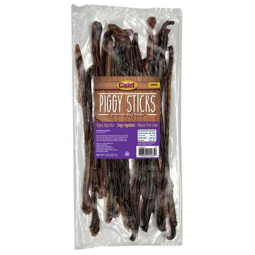 Cadet Dog Chews Piggy Sticks 12'' 8oz