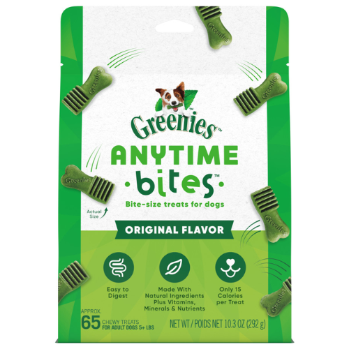 Greenies Dog Treat Anytime Bites Original 10.3oz