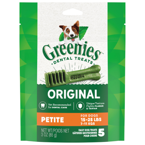 Greenies Dental Dog Treats Entry Pack Petite 3oz