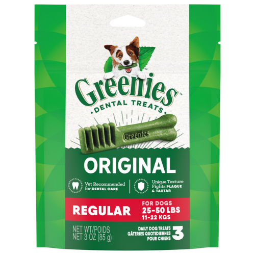 Greenies Dental Dog Treats Entry Pack Regular 3oz