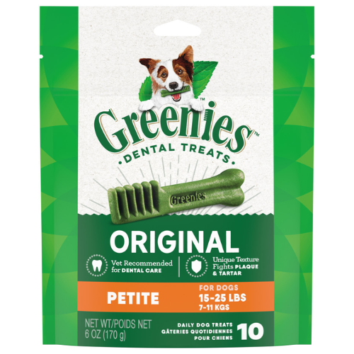 Greenies Dental Dog Treats Petite 6oz