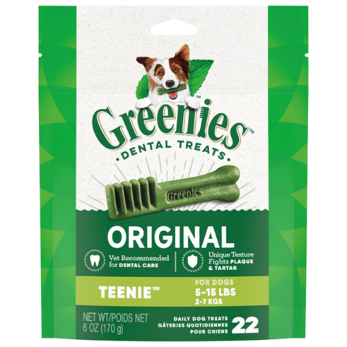 Greenies Dental Dog Treats Teenie 6oz