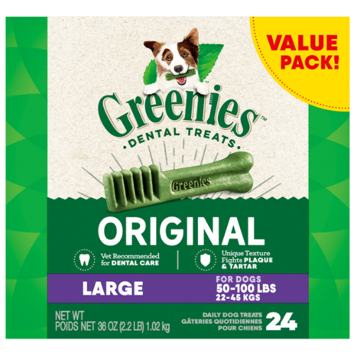 Greenies Dental Dog Treats Large 36oz Value Box