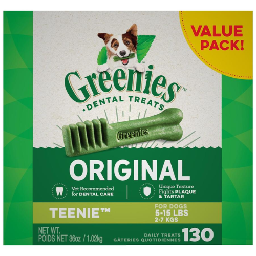 Greenies Dental Dog Treats Teenie 36oz Value Box