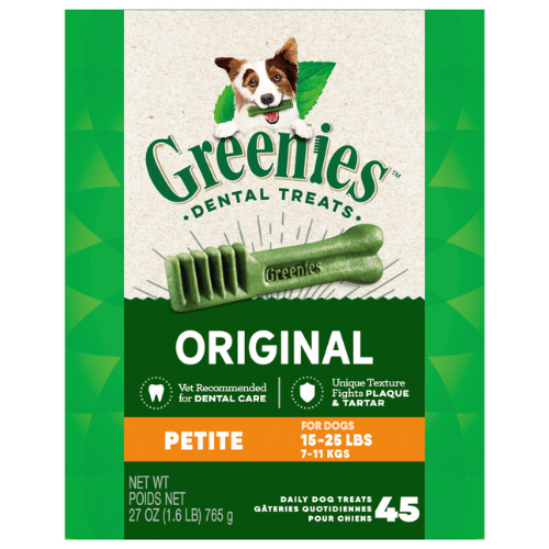 Greenies Dental Dog Treats Petite 27oz Box