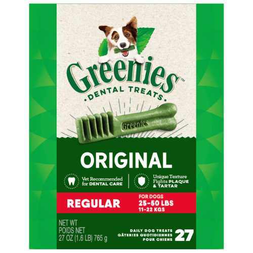 Greenies Dental Dog Treats Regular 27oz Box