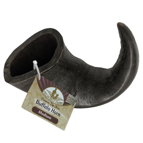 Fieldcrest Farms Dog Chew Medium Buffalo Horn