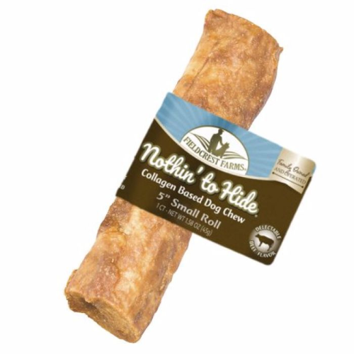 Fieldcrest Farms Nothin To Hide Dog Chew Beef Roll 5"
