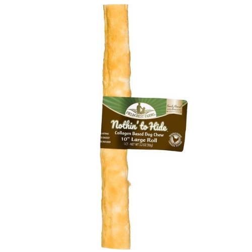 Fieldcrest Farms Nothin To Hide Dog Chew Chicken Roll 10"