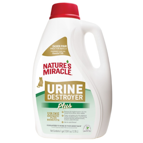 Natures Miracle Cat Urine Destroyer Plus 1 Gallon