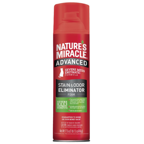 Nature's Miracle Advanced Can Stain & Odor Eliminator Foam 17.5oz