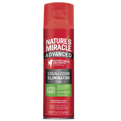 Nature's Miracle Advanced Dog Stain & Odor Eliminator Foam 17.5oz