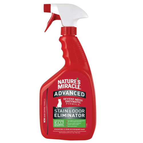 Nature's Miracle Cat Stain & Odor Remover with Enzymatic Formula Spray 24oz