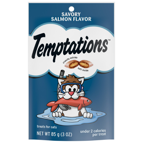 Temptations Cat Treats Savory Salmon 3oz