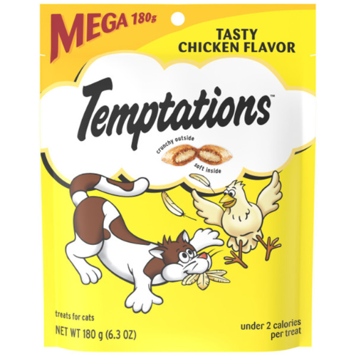Temptations Mega Bag Cat Treats Chicken 6.3oz